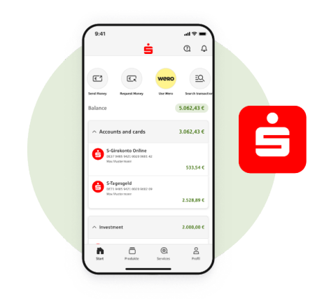 Financial status in the App BW-Bank