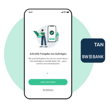 S-pushTAN einrichten auf Smartphone