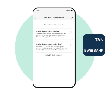 pushTAN App-Passwort vergessen