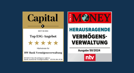 Auszeichnungen von Capital und Focus Money