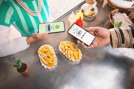 Bezahlung am Kiosk mit App